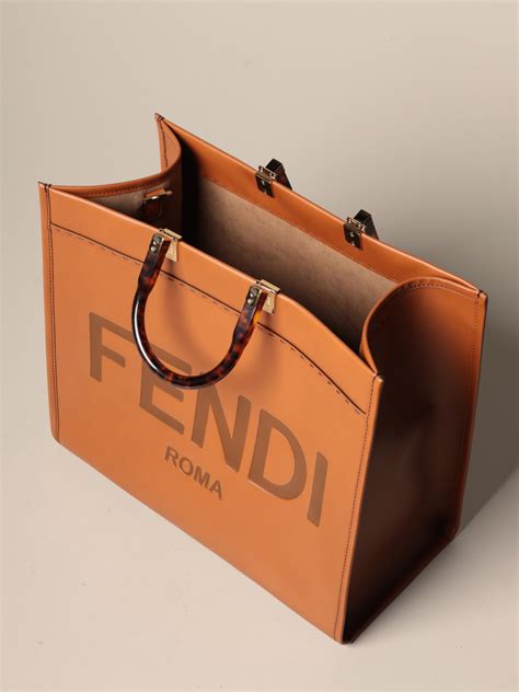 tote bags fendi|fendi shopping bag tote.